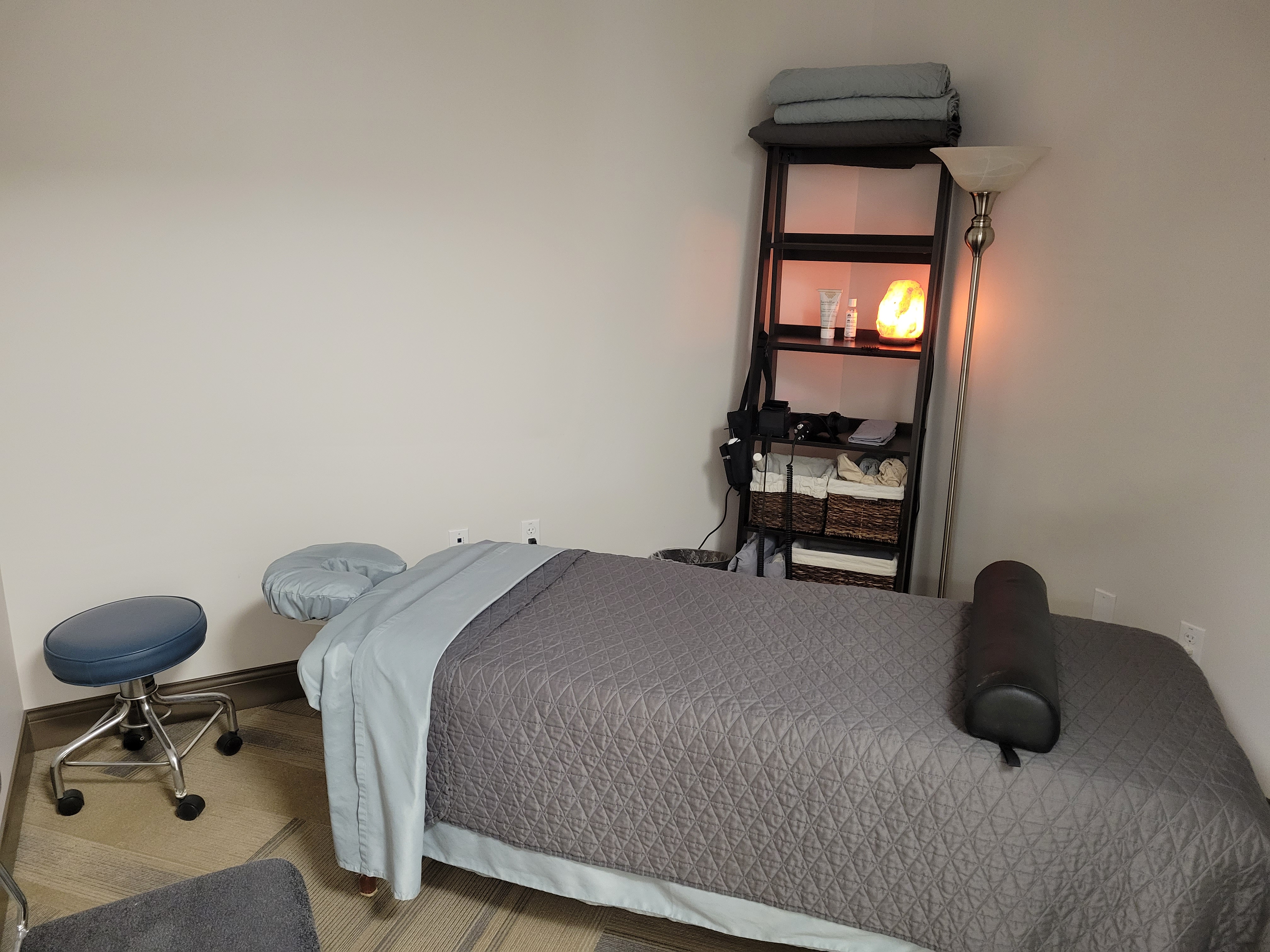 Our private massage therapy room for 30, 60, and 90 minute massages in our Greenwood Village clinic
